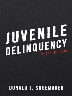 cover image of Juvenile Delinquency